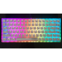 [Hotswappable] JX84 คีย์บอร์ด gaming keyboard อะครีลิคใสด้านล่างกรณี 75% 84 Hotswappable RGB