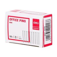 Office Pin เข็มเย็บกระดาษ(เข็มทำกระทง) ขนาด 50 กรัม แพค 1 กล่อง รุ่น Home office 0016