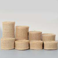 2Meters/Roll Jute Burlap Ribbon Tape Natural Hemp Ribbon DIY Bag Material Wedding Party Decoration Crafts Supplies Gift Wrapping