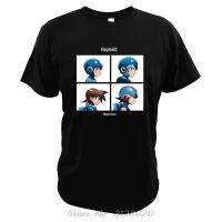 Rockman T Demon Days Hot Design Men Tees Action Game Fight Dr Willy Strong Megamanexe Tshirt