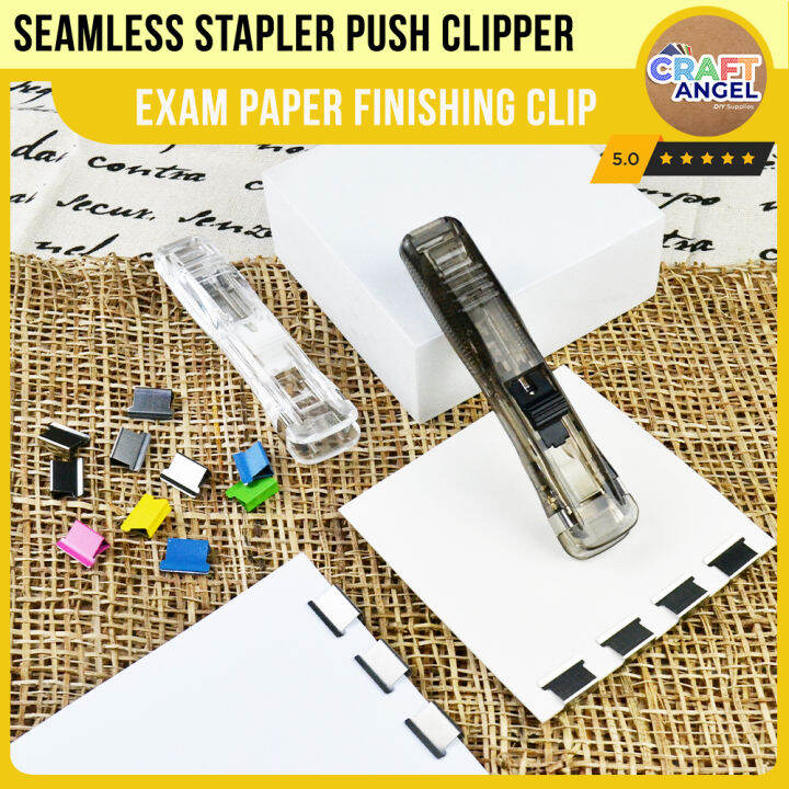 Seamless Stapler Stationery Supplies Learning Office Binding Exam Paper