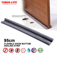 【Clear Stock】Tomor Life Flexible door bottom sealing strip sound proof noise reduction under door draft stopper dust proof window weather strip Length