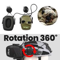 Outdoor Sports Anti-noise Impact Sound Amplification Electronic Shooting Earmuff Tactical Hunting Hearing Protective Headset