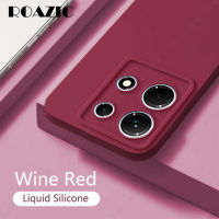 ROAZIC เคสโทรศัพท์สำหรับ Infinix Note 30 4G/Note 30 5G/Note 30 Pro กรอบหลังปกป้องกล้องปลอกซิลิโคนของเหลวแบบนิ่ม