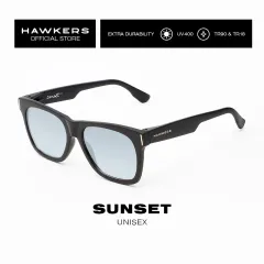 HAWKERS Frozen Helenico Blue Chrome NOBU Sunglasses for Men and