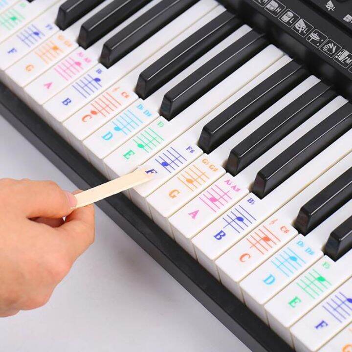 61-key-color-piano-letter-notes-stickers-keyboard-hand-roll-piano-keyboard-transparent-stickers-notation-transparent