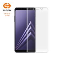 COMMY ฟิล์มกระจกกันรอย ไม่เต็มจอ ทนทานพิเศษ Samsung Galaxy A8 Plus 2018, A8 2018 รุ่น X-Strong UC แข็งแรงระดับ 9H+ รับแรงกระแทกได้ทั้ง 5 ด้าน ไม่ดันเคส