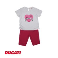 Ducati BABY GIRL เสื้อยืด แขนสั้น และชุดขายาว สําหรับเด็กผู้หญิง821240-826078 6h