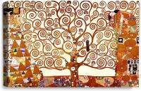 The Tree Of Life Stoclet Frieze By Gustav Klimt ภาพวาดที่มีชื่อเสียงระดับโลกคลาสสิกพิมพ์ลายบนผ้าใบผ้าฝ้ายยืดกว่ากรอบรูปไม้สนสำหรับเครื่องตกแต่งฝาผนังขนาด W X H
