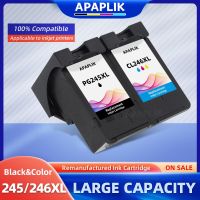 APAPLIK 245 246ตลับหมึกรีฟิล PG245สำหรับ Canon PG-245 PG 245 CL-246 Pixma Ip2820 MX492 MG2924 MX492 Y53เครื่องพิมพ์ MG2520