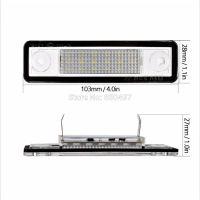 2 x LED พลังงานสูง LED ใบอนุญาตนำป้ายทะเบียนไฟโคมไฟ OBC ข้อผิดพลาดฟรีสำหรับ Opel corpsa