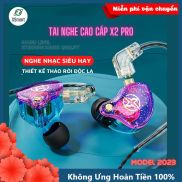 Tai Nghe Gaming Nhét Tai Chống Ồn Cực Tốt X2 Pro Âm Bass Siêu Khủng Nghe