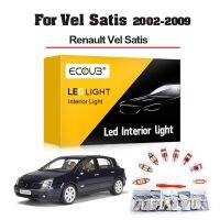 20PCS LED Interior Light Kit for Vel Satis Renault 2002 2003 2004 2005 2006 2007 2008 2009 Dome Trunk Door Led Lights Upgrade Bulbs  LEDs HIDs