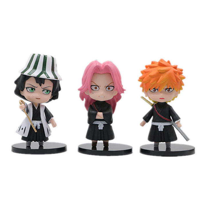 6pcs-cartoon-bleach-figures-toy-delicate-and-compact-decorative-model-toy-for-living-room-desktop-decoration