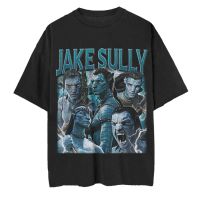 oversize T-shirt เสื้อยืดพรีเมี่ยม พิมพ์ลาย Jake Sully Avatar Bootleg