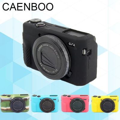 กระเป๋ากล้องสำหรับ Canon Powershot G7X2 G7X3ฝาครอบวอลเปเปอร์หินสำหรับ Canon G7 X Mark II อุปกรณ์เสริมกล้องเคสซิลิโคนนิ่ม