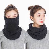 【CW】 Riding Sport Scarf Three Outdoor Cold Proof Bib Women  39;s Neck Warmer Tube Fleece Balaclava Ski