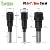 【DT】hot！ Binoax Router Bit Extension Rod Collet Engraving Machine Milling Cutter for Wood 1/4(1/2) inch 6/8/12mm Shank