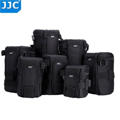 JJC กระเป๋าเก็บของฝาครอบเลนส์กล้องกระเป๋ากันน้ำสำหรับ Sony A5000 A6000 Canon Nikon กระเป๋าป้องกันสำหรับอุปกรณ์เสริมกล้อง