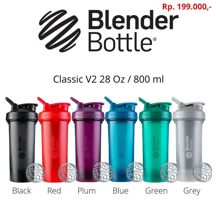 Blender Bottle Classic V2 Black 28oz