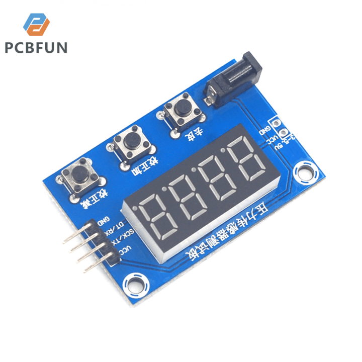 pcbfun-เซลล์โหลด-hx711โฆษณาน้ำหนักเซนเซอร์วัดความดันโมดูลพร้อมจอแสดงผลดิจิตอล24บิตเครื่องชั่งน้ำหนัก-scal-อิเล็กทรอนิกส์