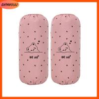 CHINHOUU 2Pairs สีชมพูอมชมพู ถุงมือกันแดดกันหนาว ลายหมีน้อย ผ้ากันน้ำ การป้องกันมลพิษน้ำมัน ใช้งานได้หลากหลาย แขนเสื้อแขน อุปกรณ์สำหรับห้องครัว