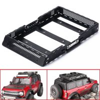 แร็คหลังคาโลหะสำหรับ Traxxas 1/18ตีนตะขาบ RC TRX4M ชิ้นส่วนอัพเกรด TRX-4M Bronco