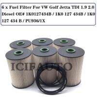 2/4/6 Pieces PU936/1X Engine Fuel Filter For VW Golf Jetta TDI 1.9 2.0 Diesel OE# 1K0127434B / 1K0 127 434B / 1K0 127 434 B