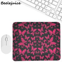 【DT】Red Butterfly Silicone Mouse Pad Nordic Style Mouse Pad for Gaming Laptop Wrist Rest Table Mat Desk Set Office Supplies Room hot