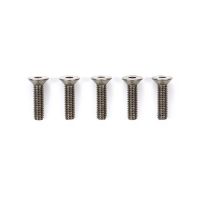 [ชุดแต่งรถบังคับ] TAMIYA 53536 OP.536 3x12mm Titanium Countersunk Hex Head Screw (5pcs.) ชุดแต่งทามิย่าแท้ rc