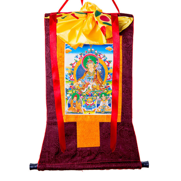 high-quality-original-guru-rinpoche-thangka-ปักผ้าติดตั้งทิเบต-thangka-ตกแต่งภาพวาด-guru-stings-พระพุทธรูปรูปปั้นแขวนภาพวาดพระพุทธรูปทิเบตเนปาล