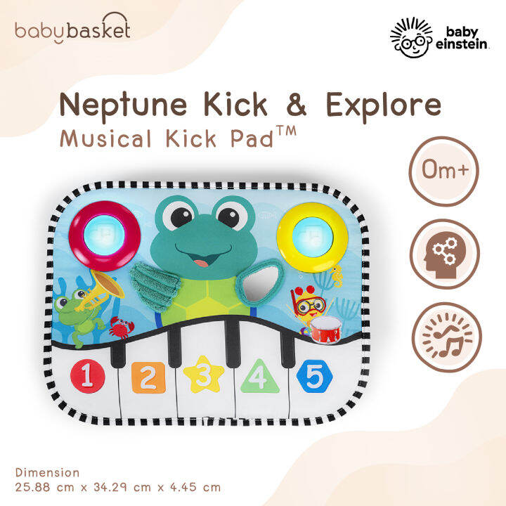 Baby Einstein Neptune Kick & Explore Musical Kick Pad | Lazada.co.th