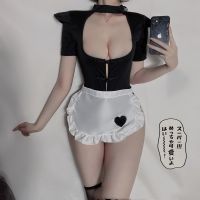 【Hot Sale】 lingerie passionate female uniform pure desire suit dead pool water one-piece maid outfit large size sexy suit pajamas