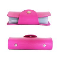 New Multiple slots Women Men 39;s Card Holder PU Leather Card Wallet Large Capacity 24 Slots Credit Card Holder Button Id Card Case