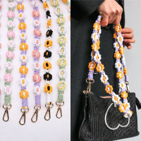 Key Rings Phone Lanyard Keychain Flower Braided Lanyard Phone Lanyard Keychain Lanyard Bag Lanyard