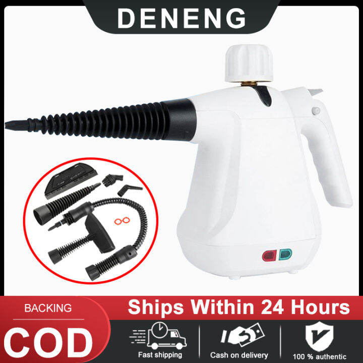 Electric Steam Cleaner 1000w Multifunctional Portable Hand Held Steamer 100°c Maximum