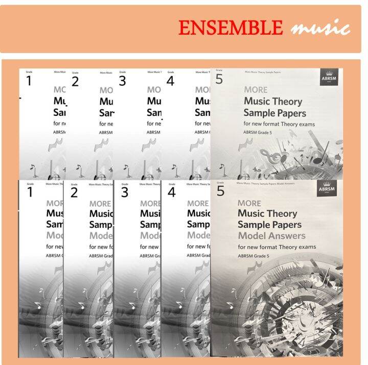 More Music Theory Sample Papers & Model Answers 2021 (ABRSM) - Grade 1 ...