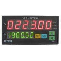 Mypin FH8-6CRRB Digital Counter 6 Digits Light-Emitting Diode AC/DC Length Meter Black