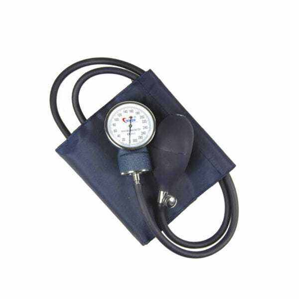 Aneroid Sphygmomanometer Blood Pressure Measure Device Kit Cuff