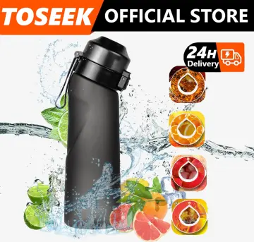 650ML Super-large Outdoor Capacity Water Bottle with Straw Sports Space Cup  Portable Water Cup Air