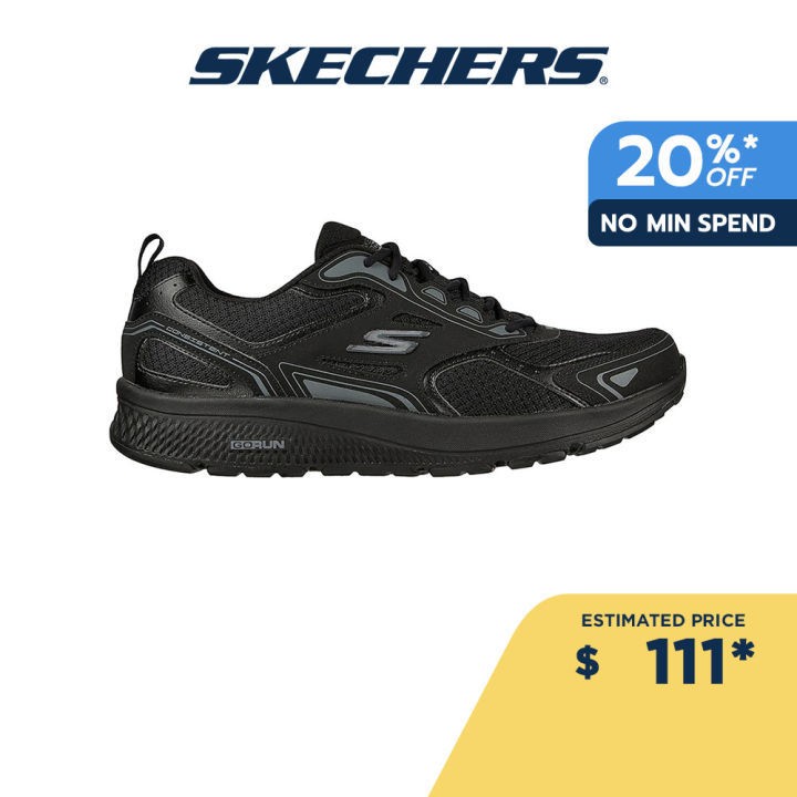 Skechers Men GOrun Consistent Running Shoes 220034 BKCC Air