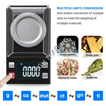 0.001g Precision Electronic Scales 100g/50g/20g Digital Weighing