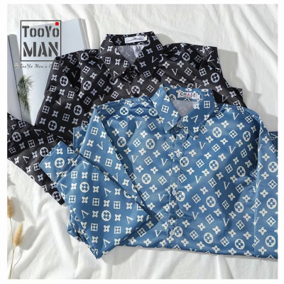 คลังสินค้าพร้อมTooyo Campusสไตล์แขนยาวเสื้อผู้ชายหล่อแฟชั่นAll-Match Tideเสื้อญี่ปุ่นRetroเสื้อผ้า