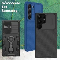 Nillkin case for Samsung Galaxy S22 S23 Ultra Plus A54 5G Case CamShield Pro Armor Back Cover Lens Case for S21 FE M52 5G Phone Cases