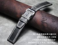 2023 ﹊ CXP-时尚4 Free shipping for a limited time! Handmade watch outdoor gray 21mm22mm frosted genuine leather crazy horse leather strap customized