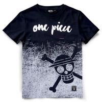 MiinShop เสื้อผู้ชาย เสื้อผ้าผู้ชายเท่ๆ เสื้อยืดวันพีช One Piece OP-449 Luffy ICON เสื้อผู้ชายสไตร์เกาหลี