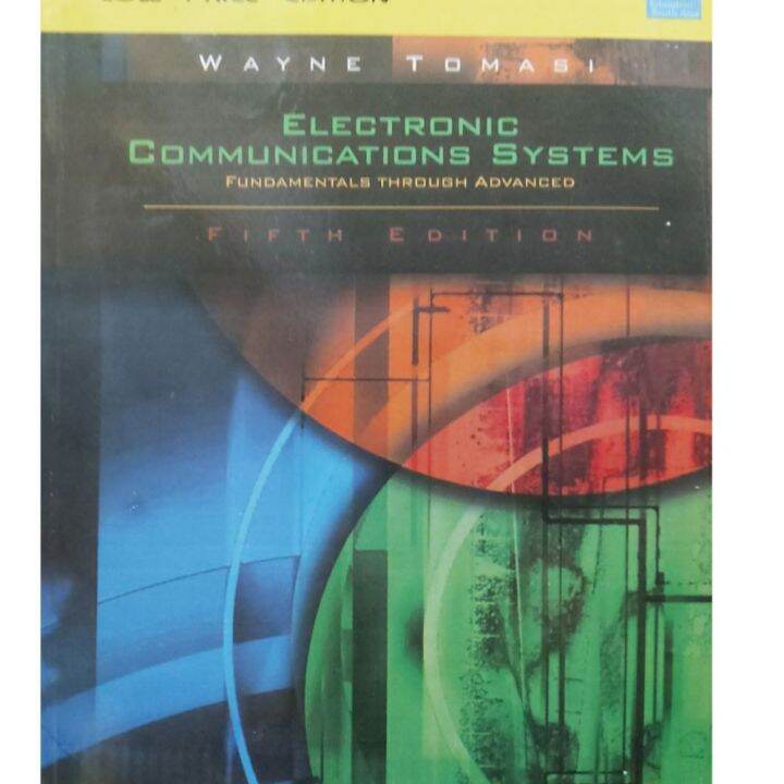 Electronic Communication System fifth edition byWayne Tomasi Lazada PH