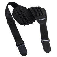 BATESMUSIC Guitar Strap for Bass &amp; Electric Guitar with 5.6" Wide Neoprene Pad and Adjustable Length from 48" to 56"