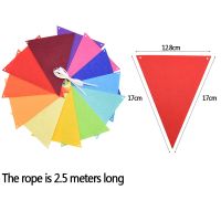 ธง12ธง17ซม. ที่มีสีสันชุดกระดาษตกแต่งงานแต่งงานชายธงวันเกิดงานเลี้ยงทารกใกล้คลอดงานแต่งงานพวงมาลัยธงอุปกรณ์ตกแต่งปาร์ตี้