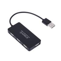 [HOT HAIXWLXKWW 589] USB 2.0 Splitter ส่งความเร็วสูง4พอร์ตหนึ่งไปยังฮับแปลงเหมาะสำหรับโน๊ตบุ๊ค MacBook